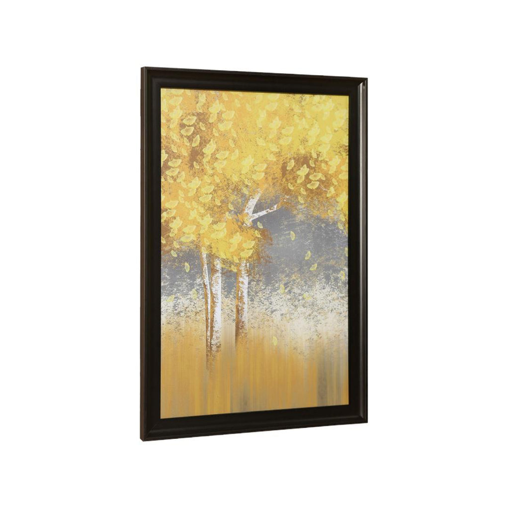 Abstract Tree Painting (Yellow)