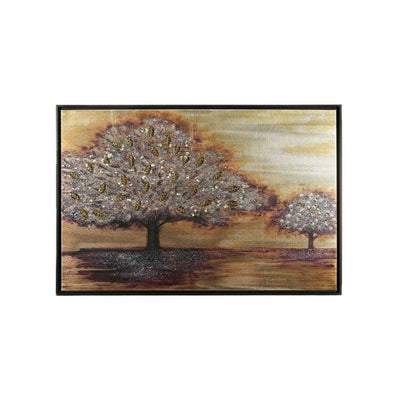 Tree Painting (Gold & Brown)