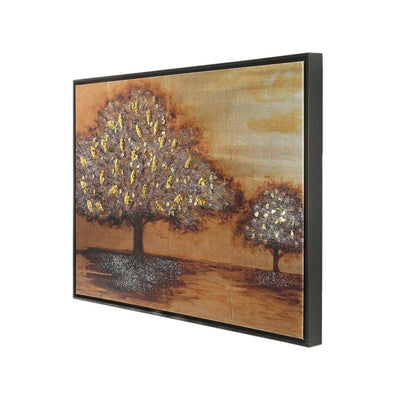 Tree Painting (Gold & Brown)