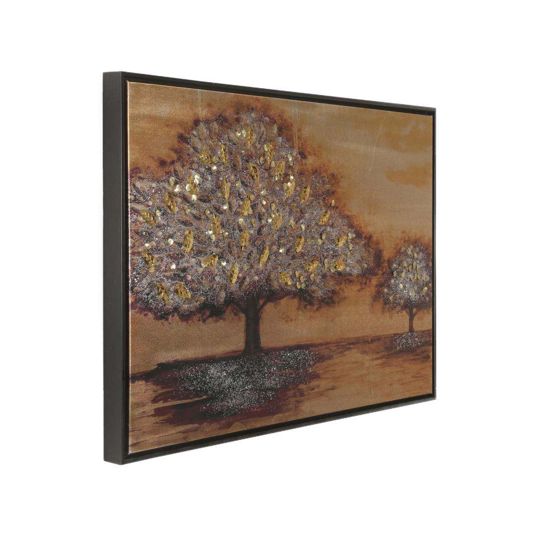 Tree Painting (Gold, Brown)