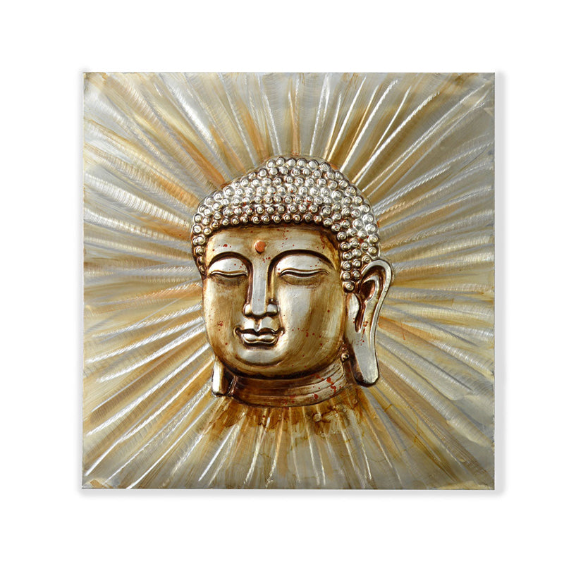 Buddha Painting Emboss (Gold)
