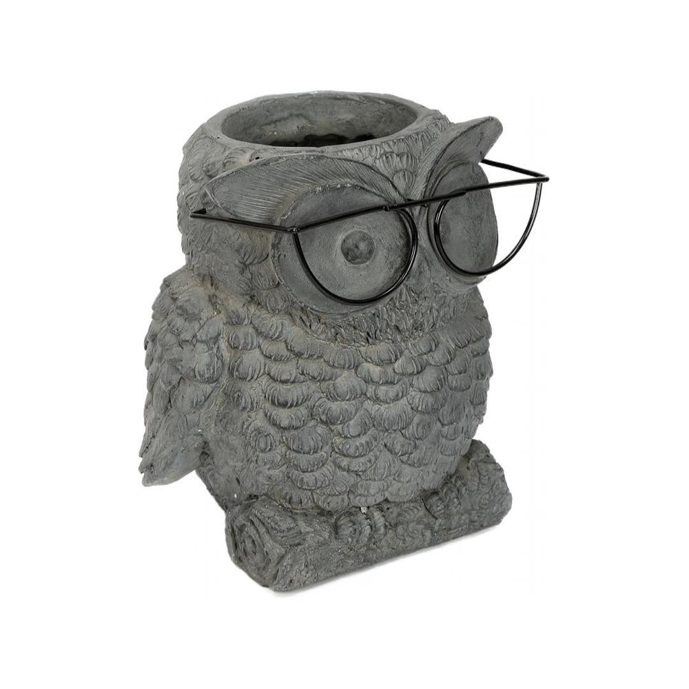 OD Nirvana Owl Planter (Grey)