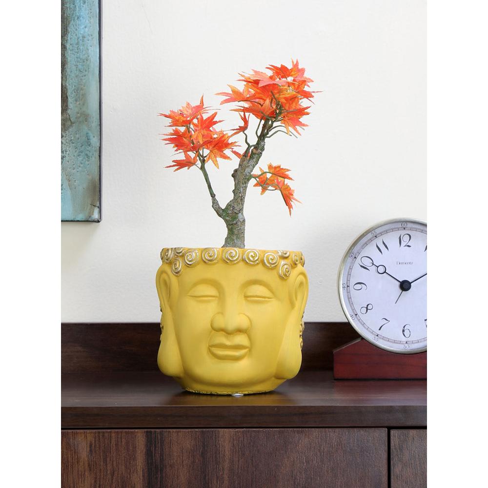 Buddha Face Planter (Yellow)