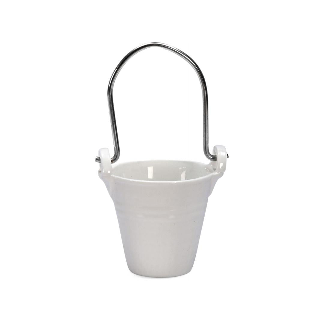 Horeca 400 ml Hammered Bucket (White)