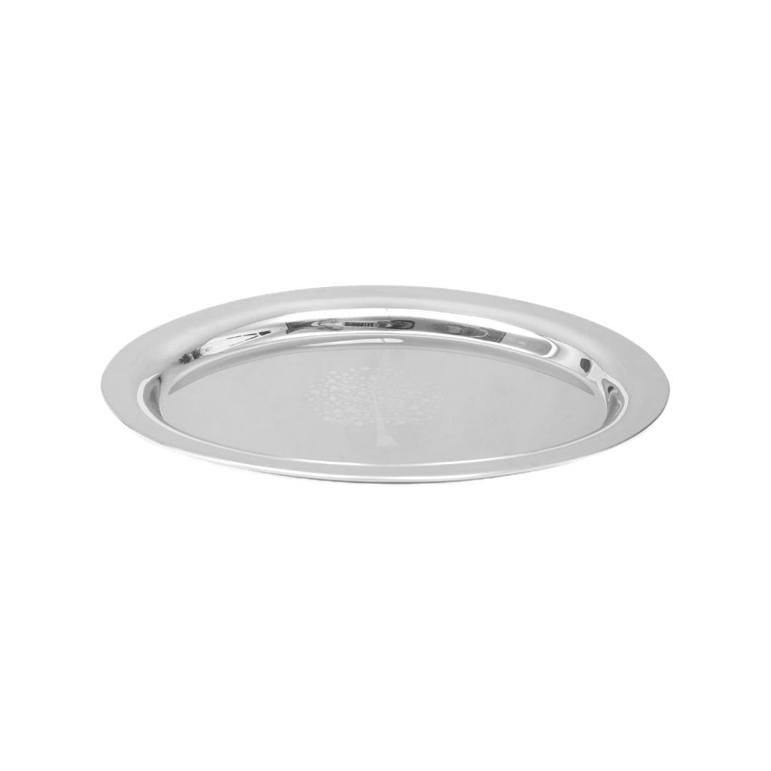 Oval Rice Platter (Silver)