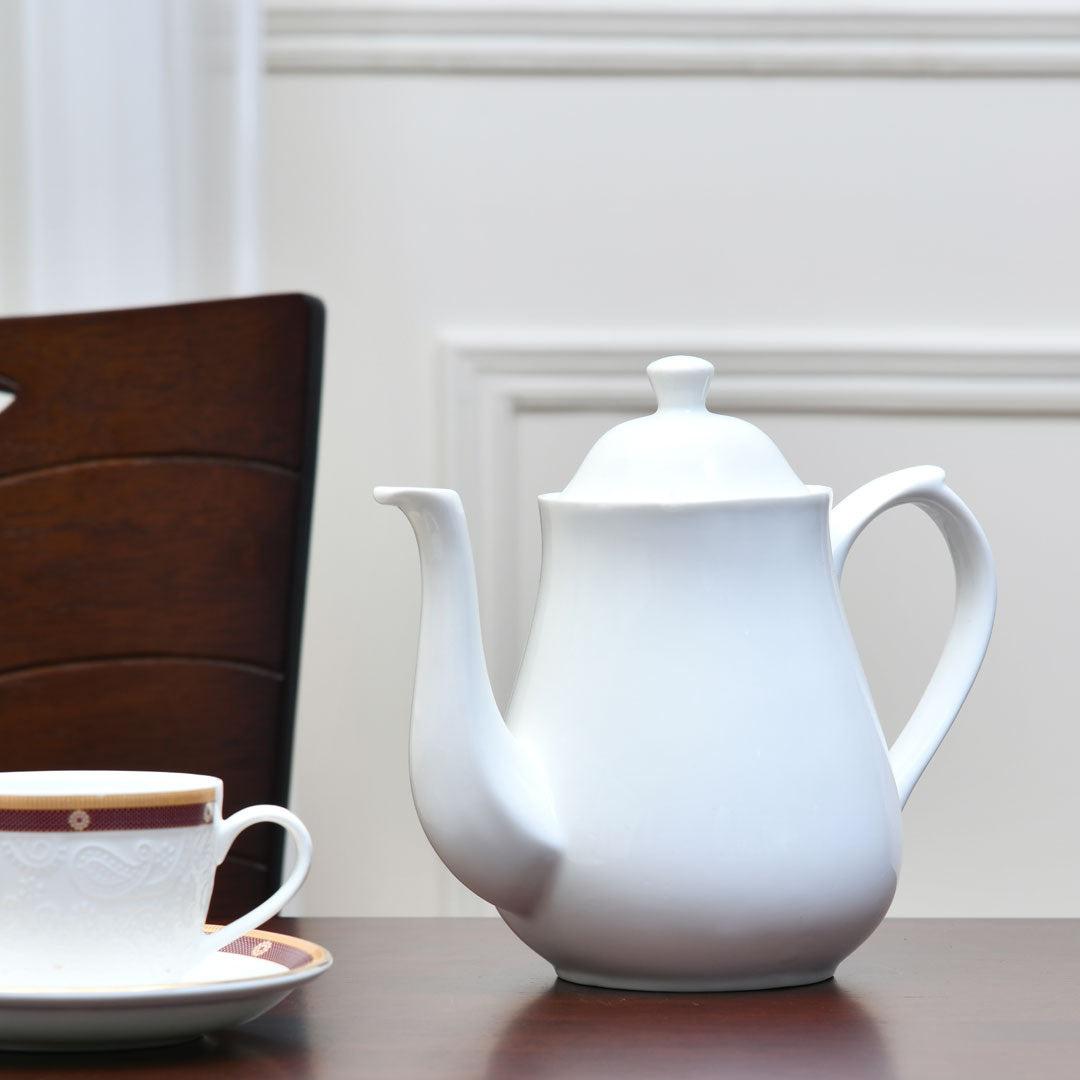 Buy Horeca 930 ml Tea Pot (White) Online- At Home by Nilkamal