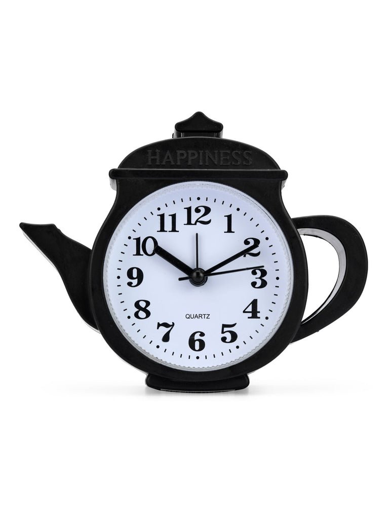 Kettle Table Clock (Black)