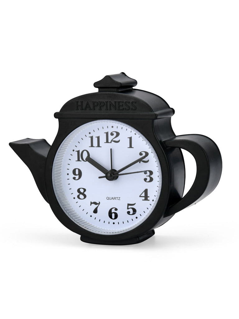 Kettle Table Clock (Black)