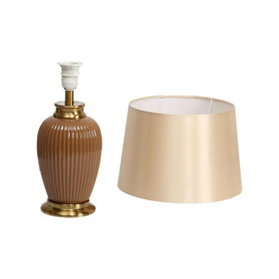 Plum Table Lamp (Brown)