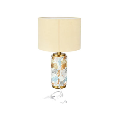Ginko Leaf Table Lamp (Cream & White)