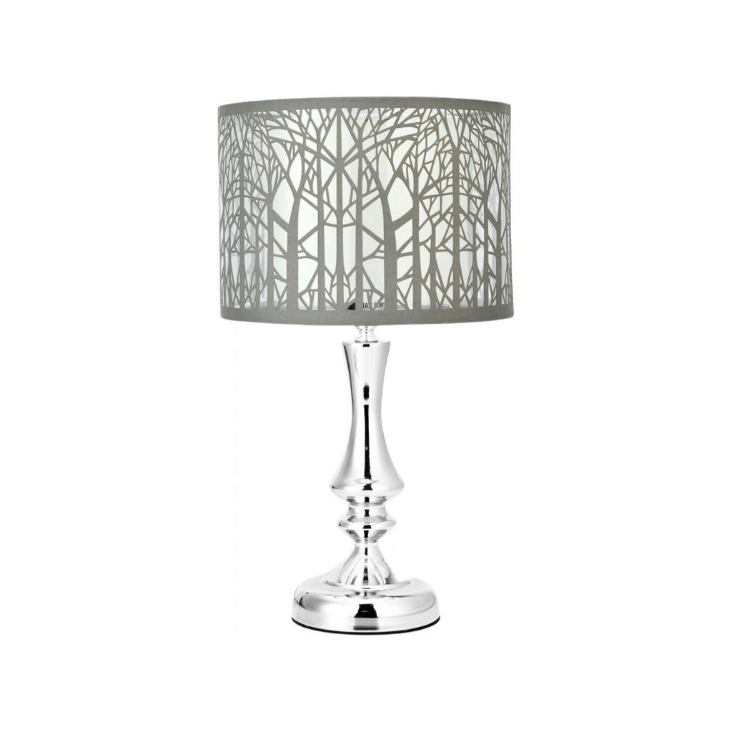 Forest Trees Table Lamp (Silver)