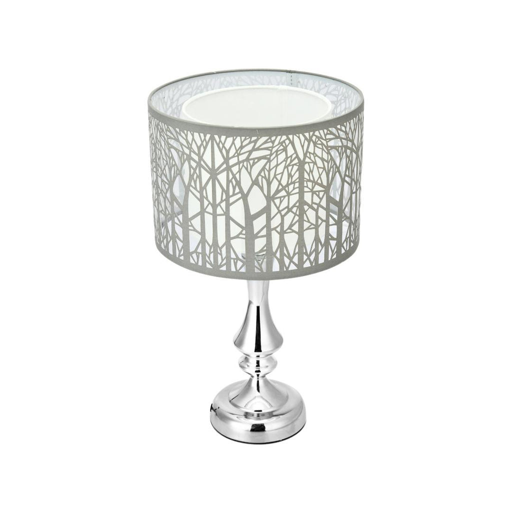 Forest Trees Table Lamp (Silver)
