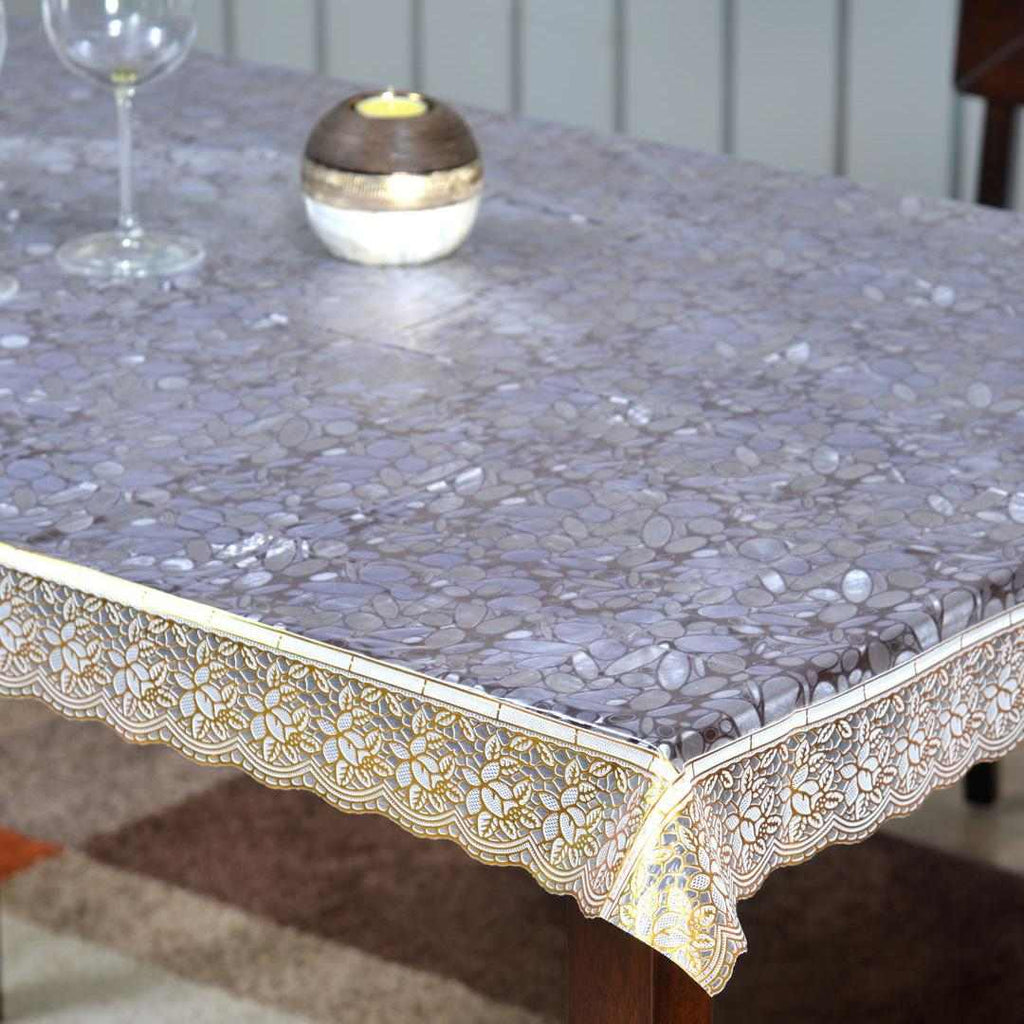 Marvel 4 Seater Embossed Table Cover (Gold)