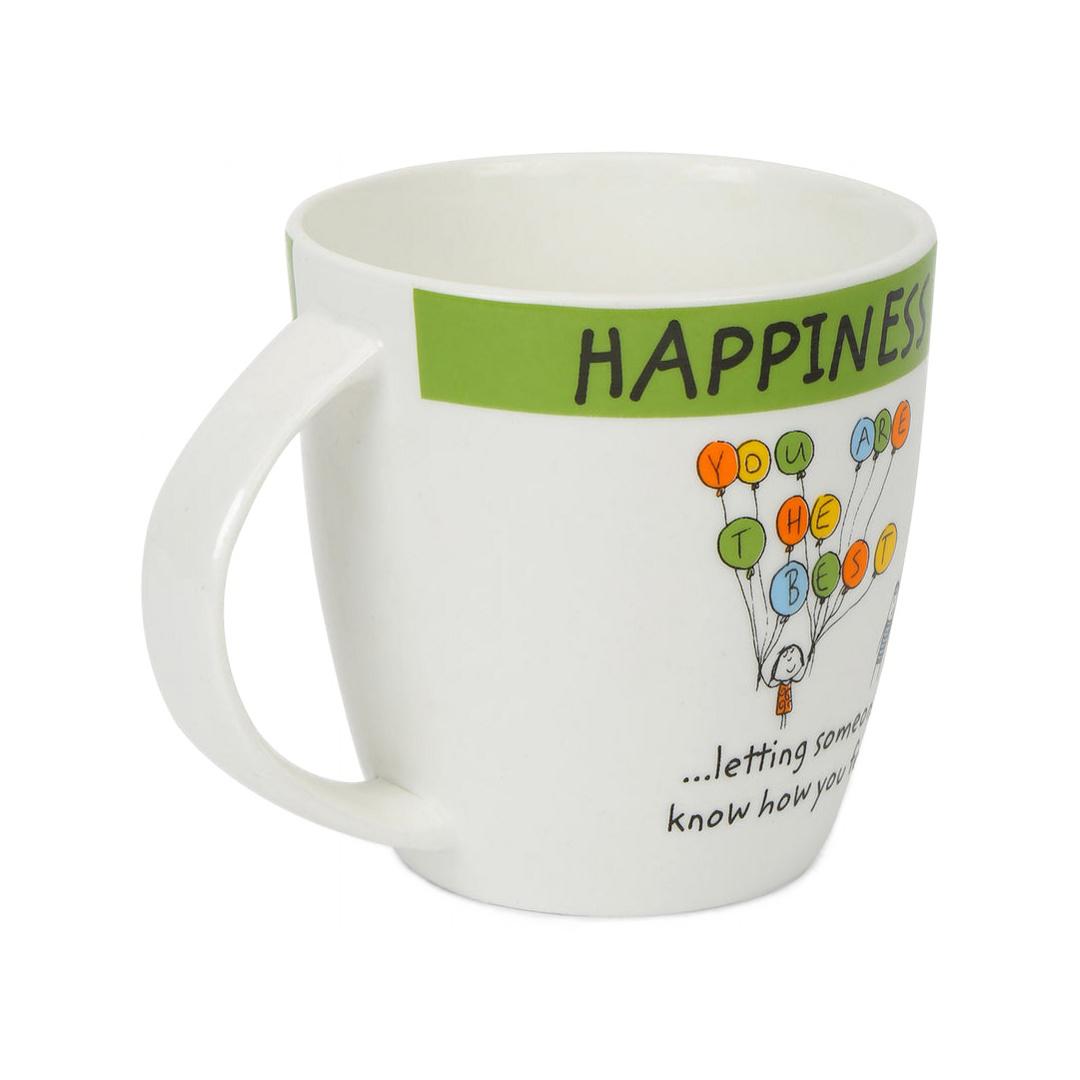 Hap Letin Sum1 320 ml Coffee Mug (Green)