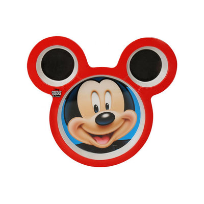 Mickey Face Chip & Dip Plate (Multicolor)