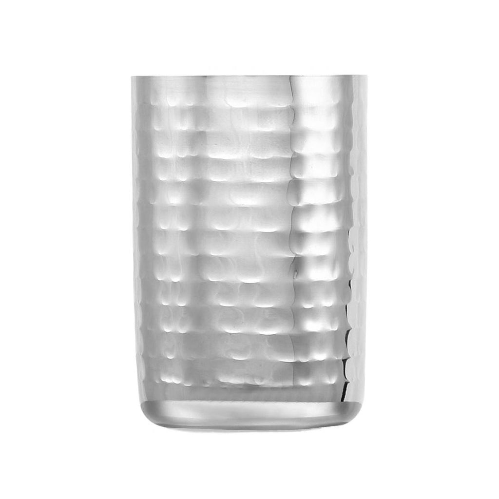 Hammered Straight 300 ml Tumbler (Silver)