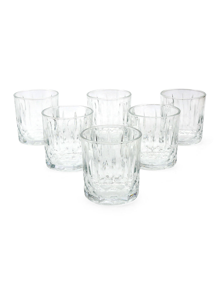 Gem Whisky 320 ml Tumbler 6 Pieces (Clear)