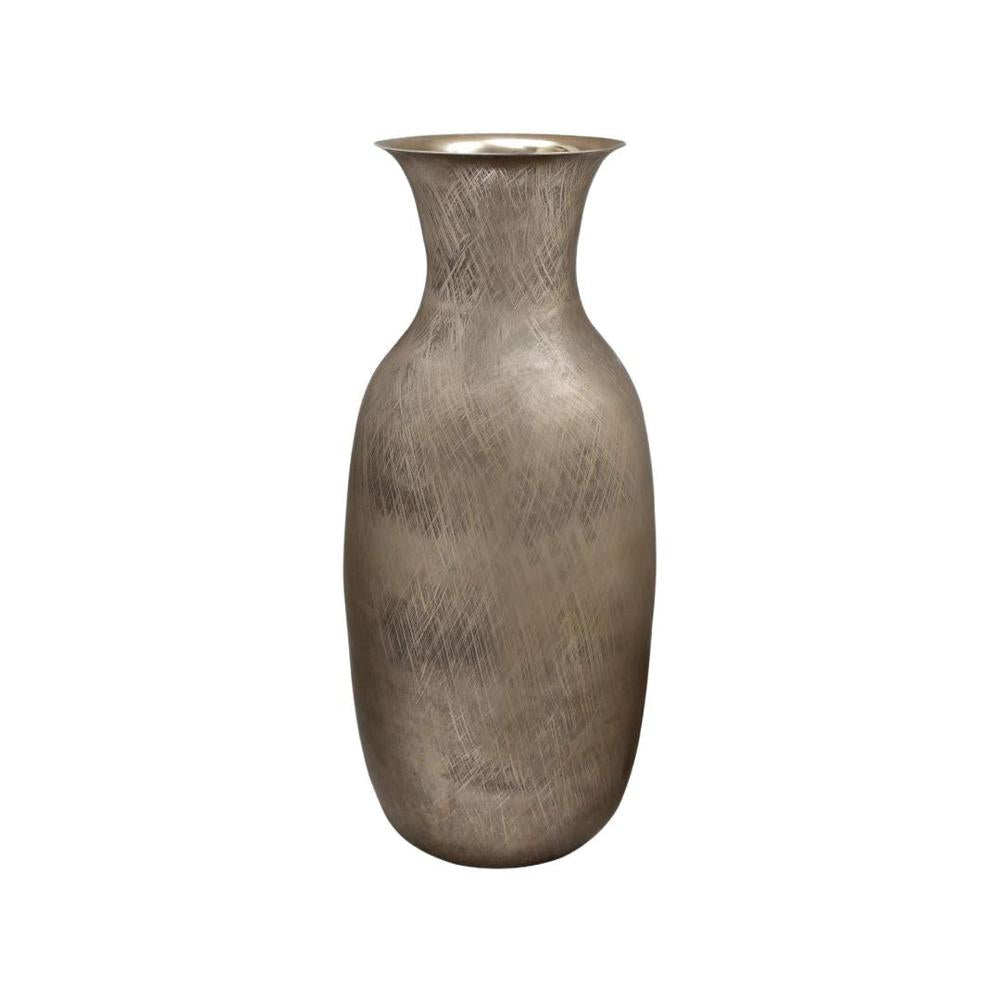 Zenith Bottle Floor Vase (Gold)