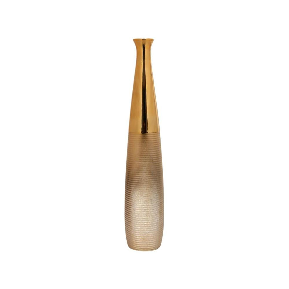 Bella Slim Thread Vase (Gold)