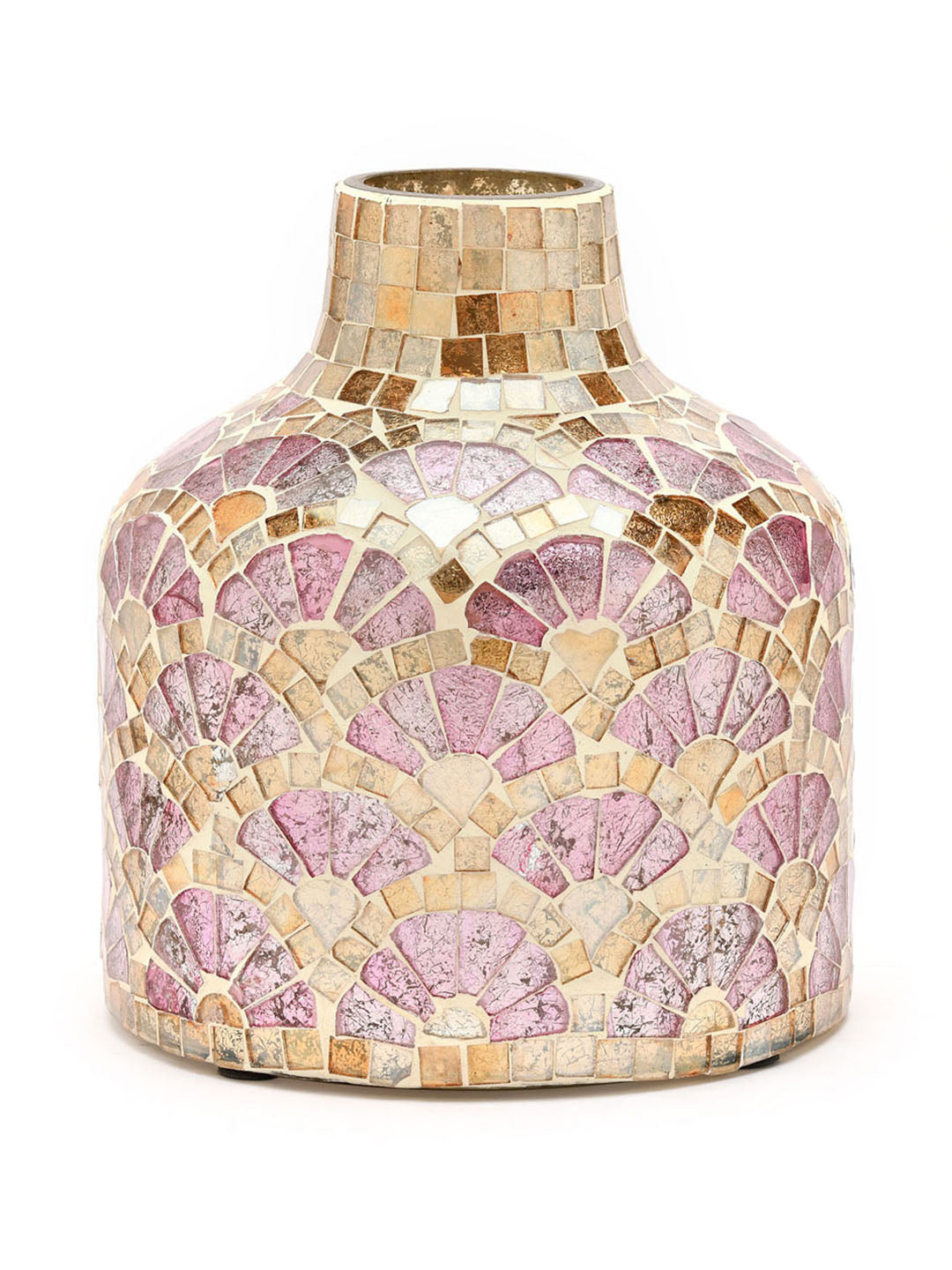 Nova Mosaic Vase Onion & Gold