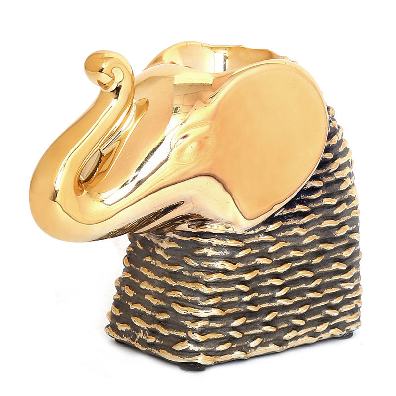Glamor Elephant Trunk Votive (Gold)