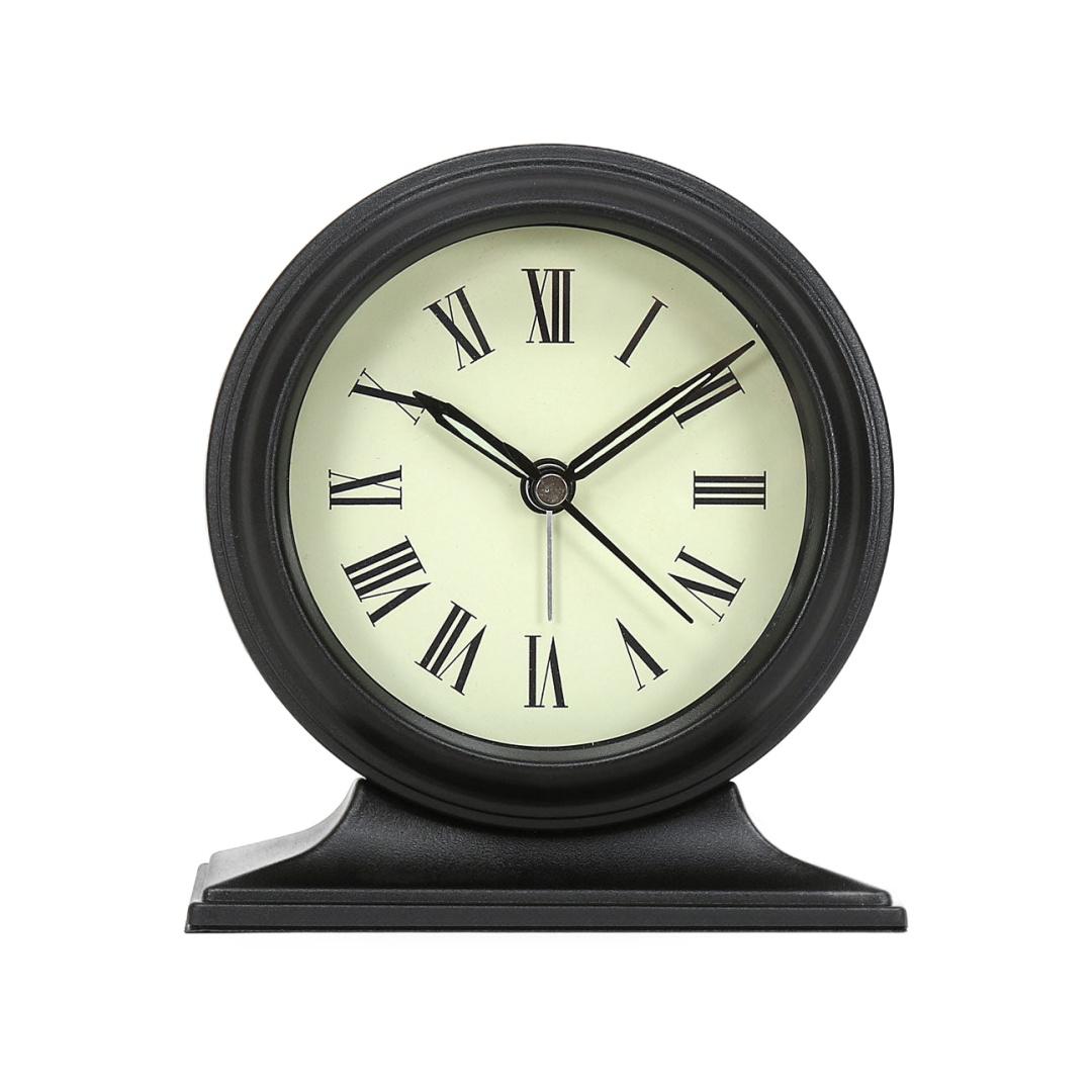 Sigma Table Clock (Black)