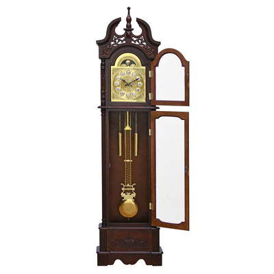 Timeless Grandfather Clock (Brown)