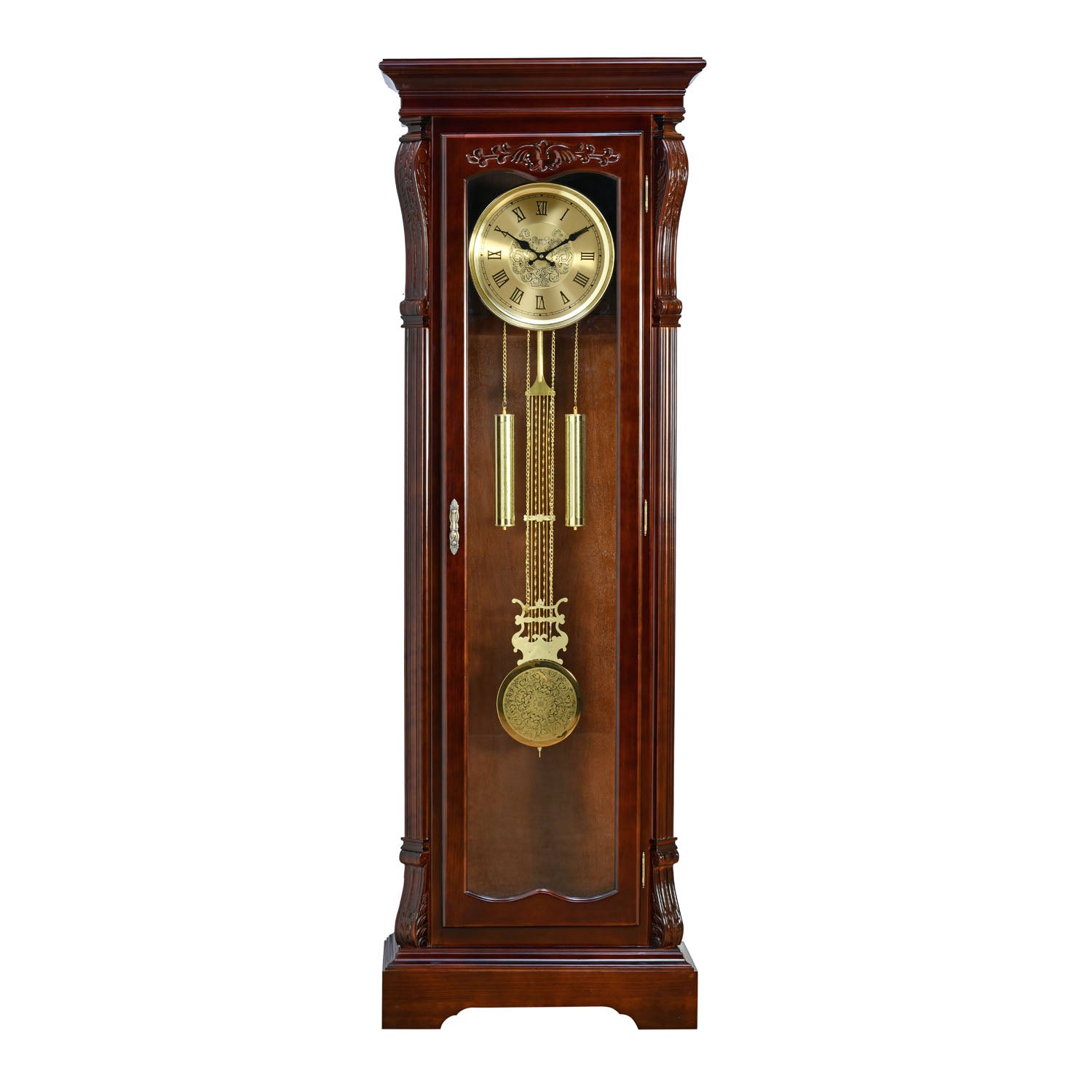 Veteran Grandfather Clock (Brown)