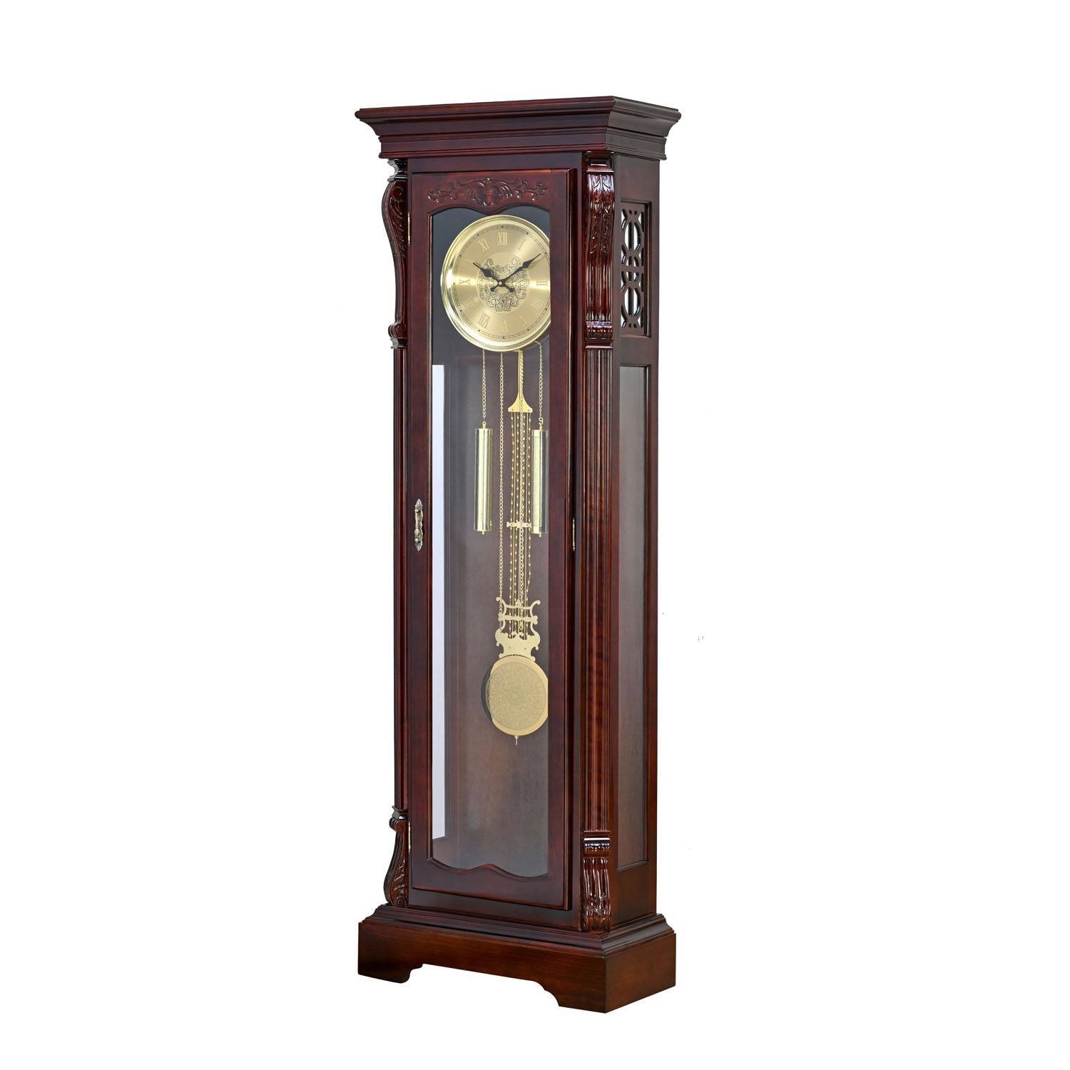 Veteran Grandfather Clock (Brown)