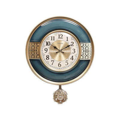 Persian Pendulum Wall Clock (Blue)