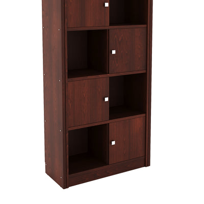 Juno Engineered Wood Bookcase (Walnut)