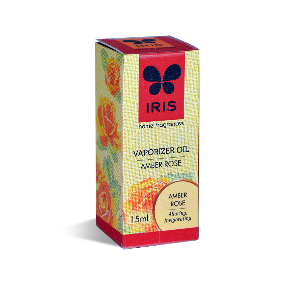Iris Vapourizer Oil 15Ml Amber Rose( Clear)