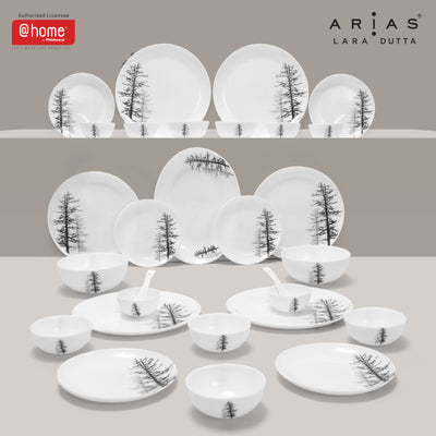 Arias Moon Winter Forest Dinner Set - 33 Pieces