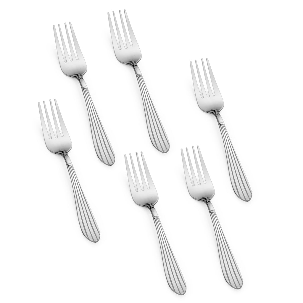 Arias Sysco Cutlery Set of 24 With Stand (Silver)