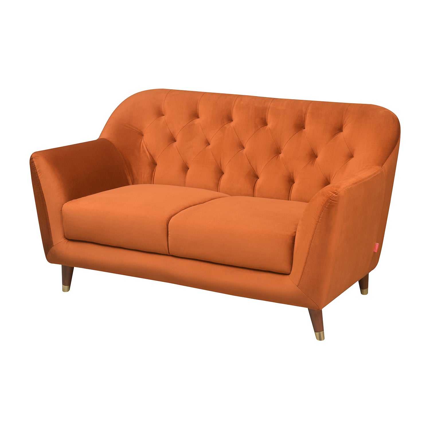 Jennifer 2 Seater Sofa (Rust)