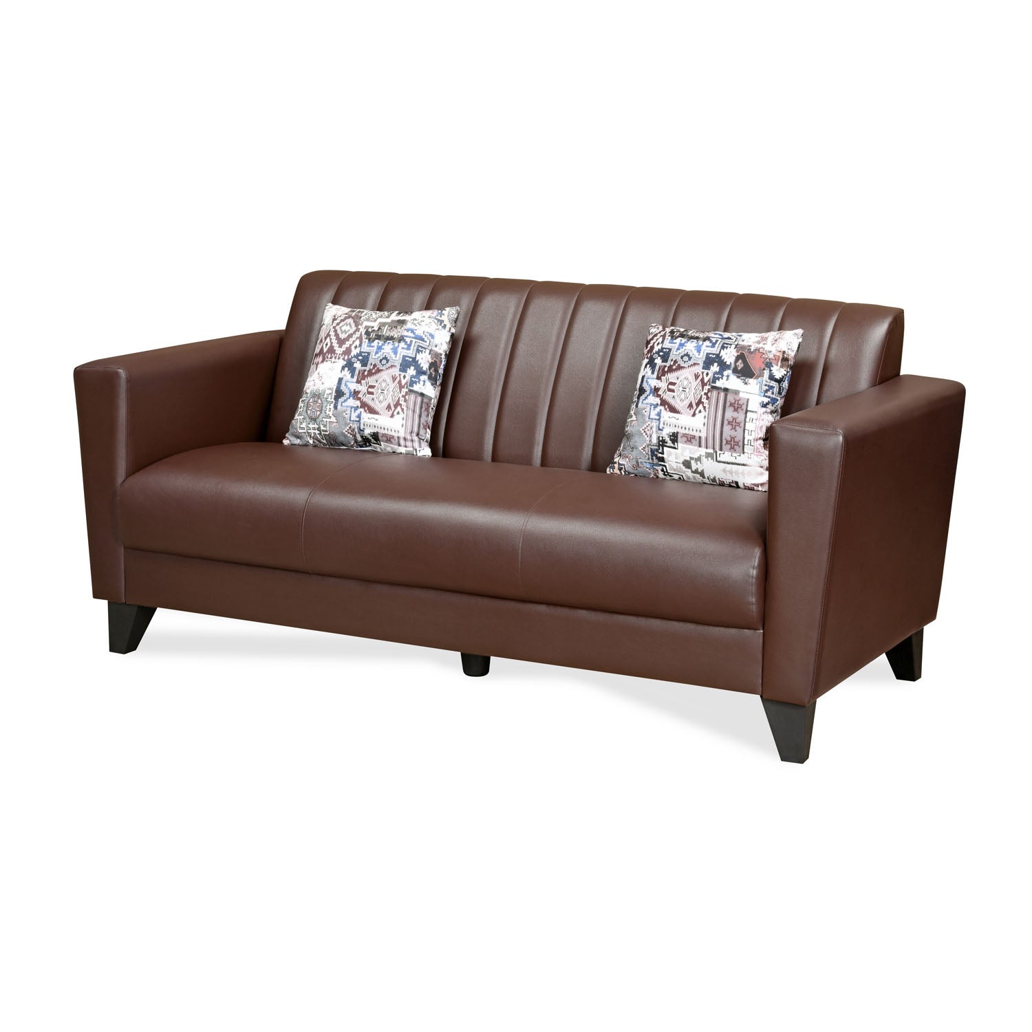 Joy 3 Seater Sofa (Brown)