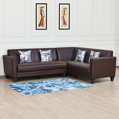 Joy Corner Sofa (Brown)