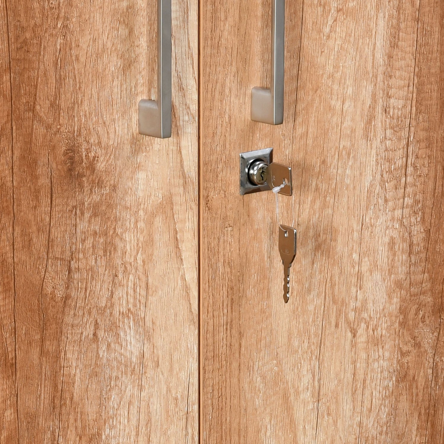 Jupiter Engineered Wood 3 Door Wardrobe (Canyon Oak)