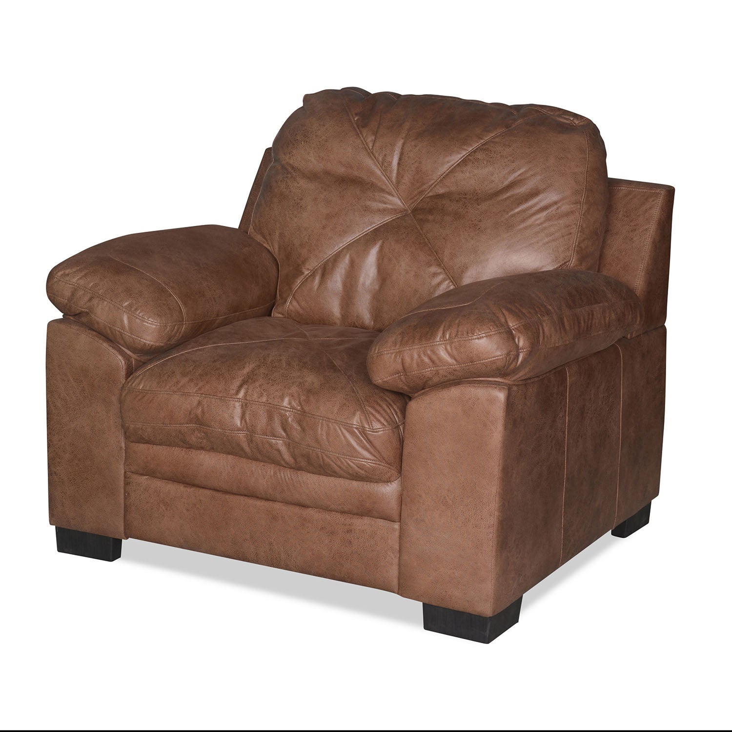 Kathleen 1 Seater Sofa (Brown)