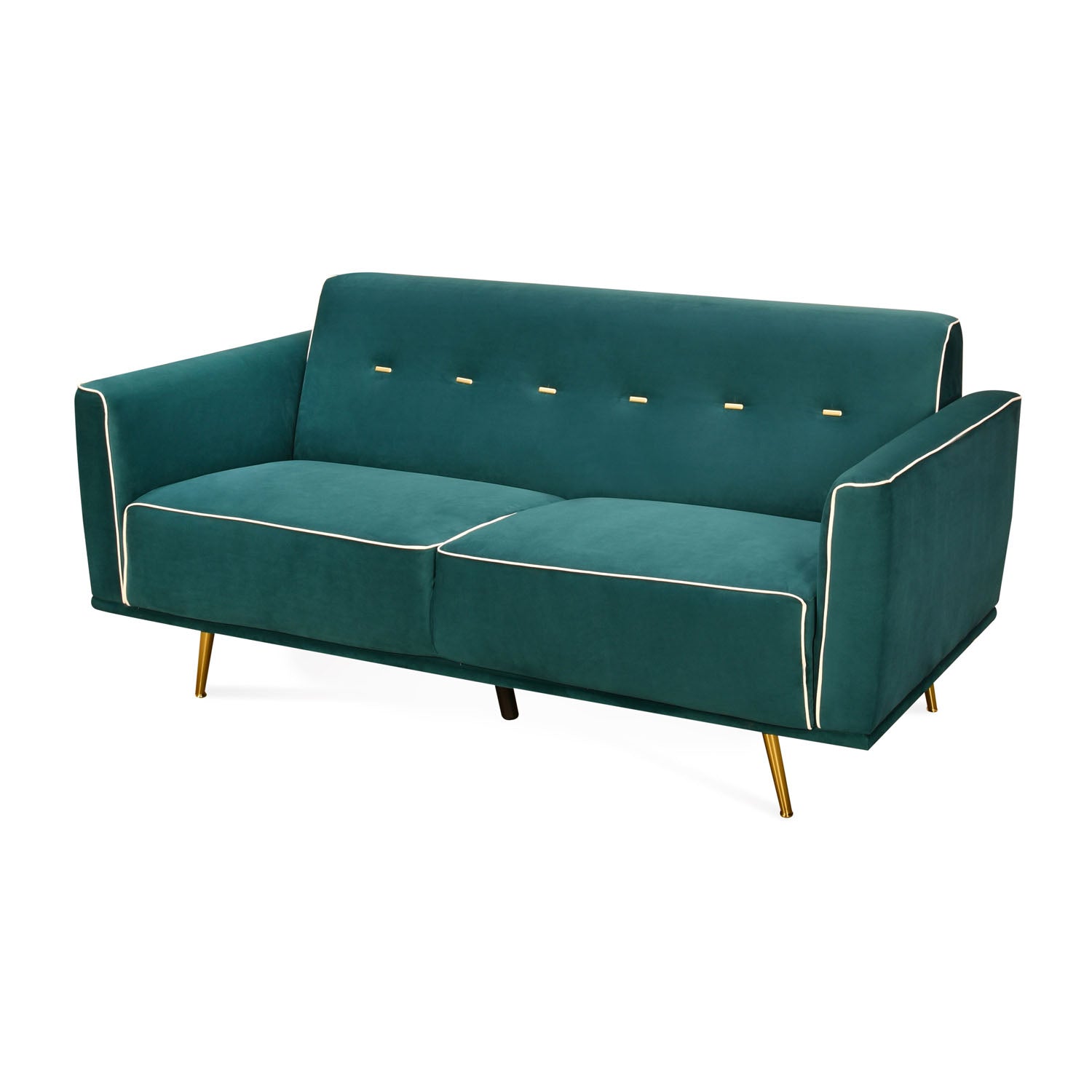 Kinsella 3 Seater Sofa (Teal Blue)