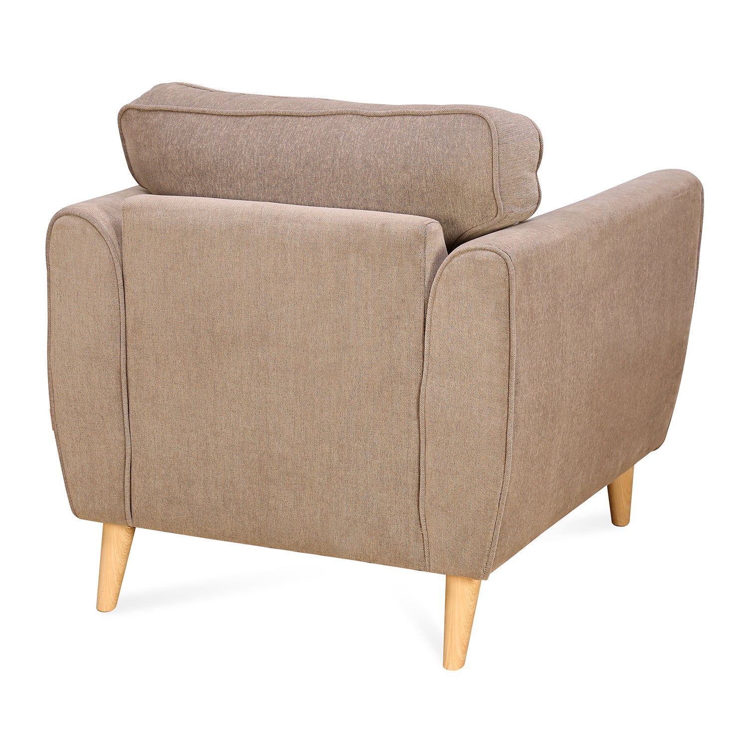 Livia 1 Seater Sofa (Brown)