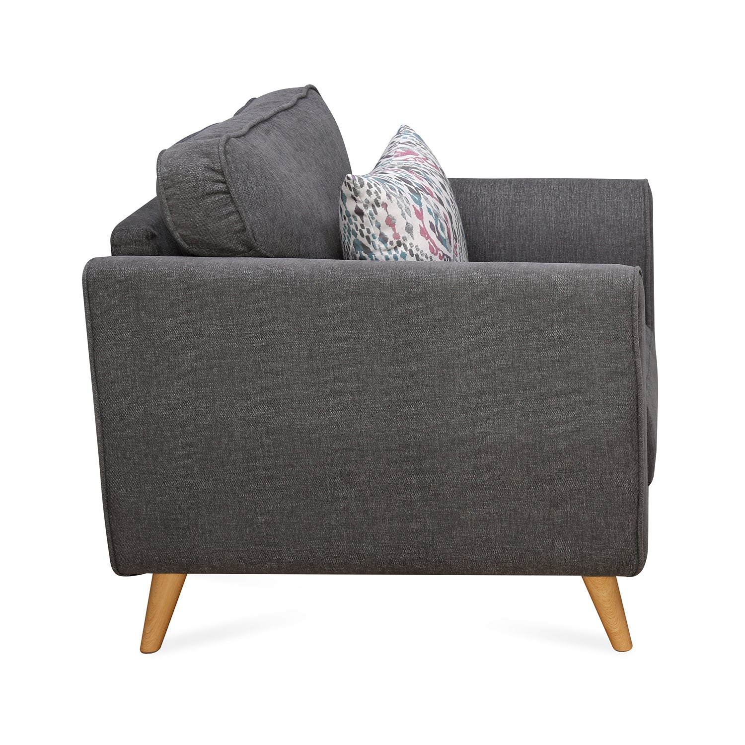 Livia 1 Seater Sofa (Grey)