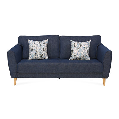Livia 3 Seater Sofa (Blue)