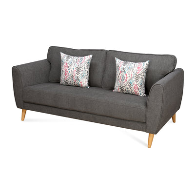 Livia 3 Seater Sofa (Grey)