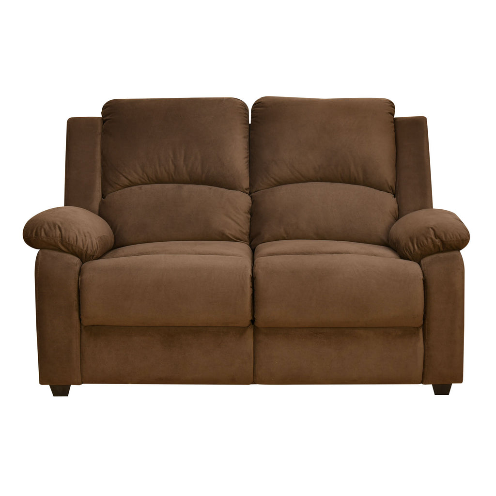 Luxury 2 Seater Fabric Sofa (Brown)