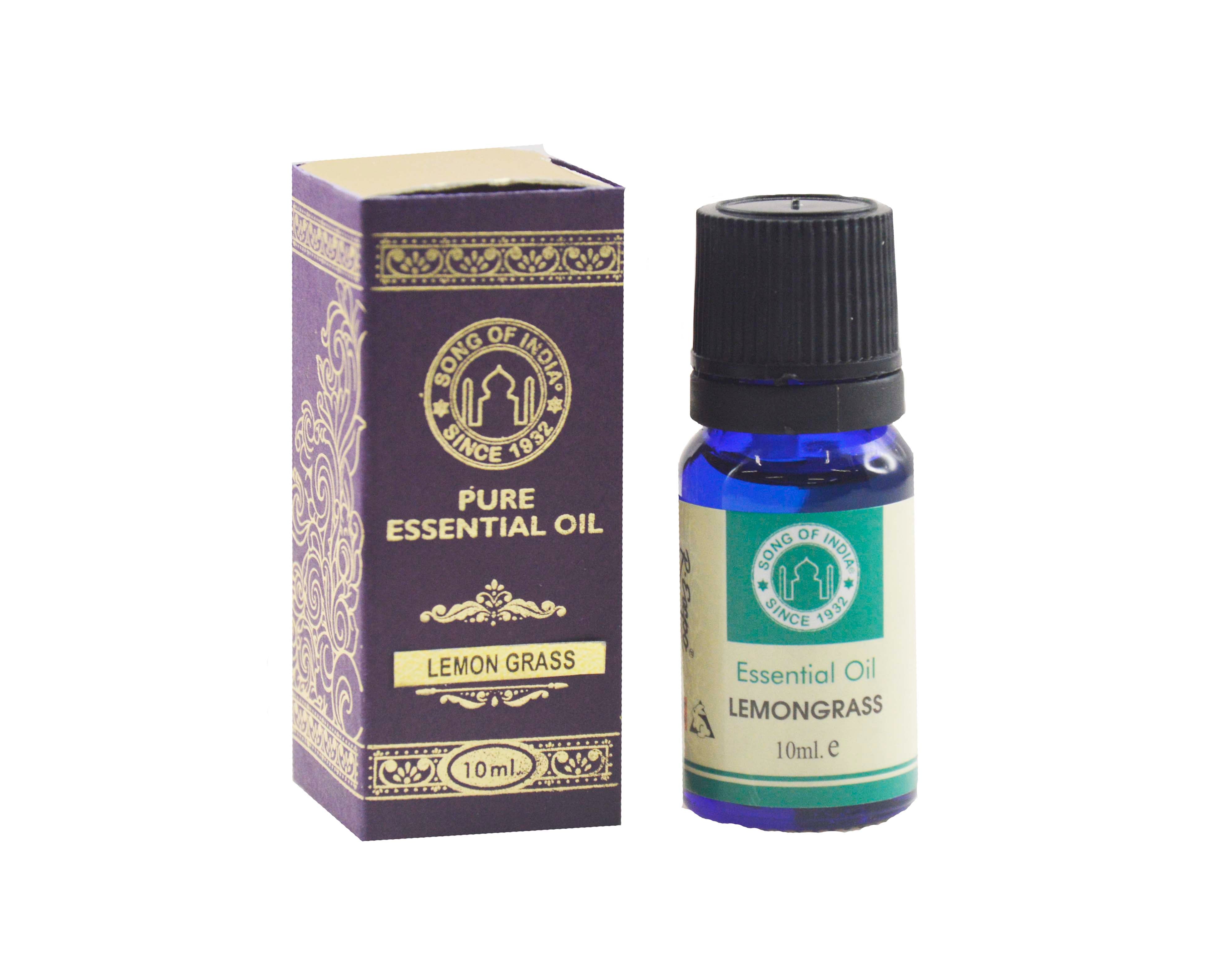 Song of India 10 ml Lemongrass Luxurious Veda Essential Oil