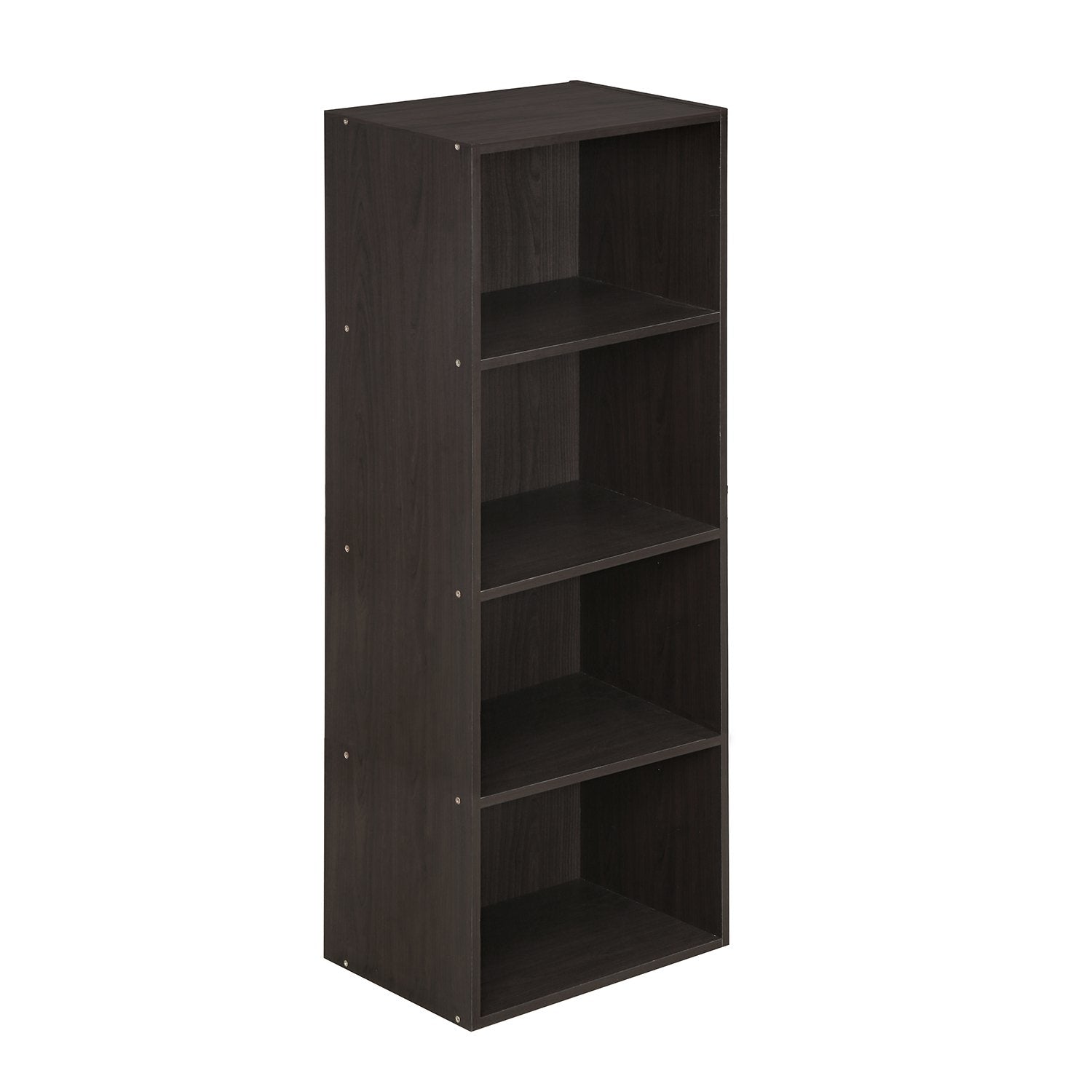 Lister 4 Shelf Cabinet (Brown)