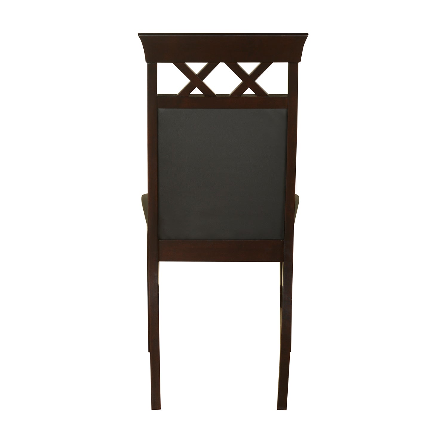 Mauna Dining Chair Set of 2 (Dark Cappucino)