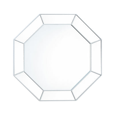 Honeycomb Hexagonal Decorative Mirror (Silver)
