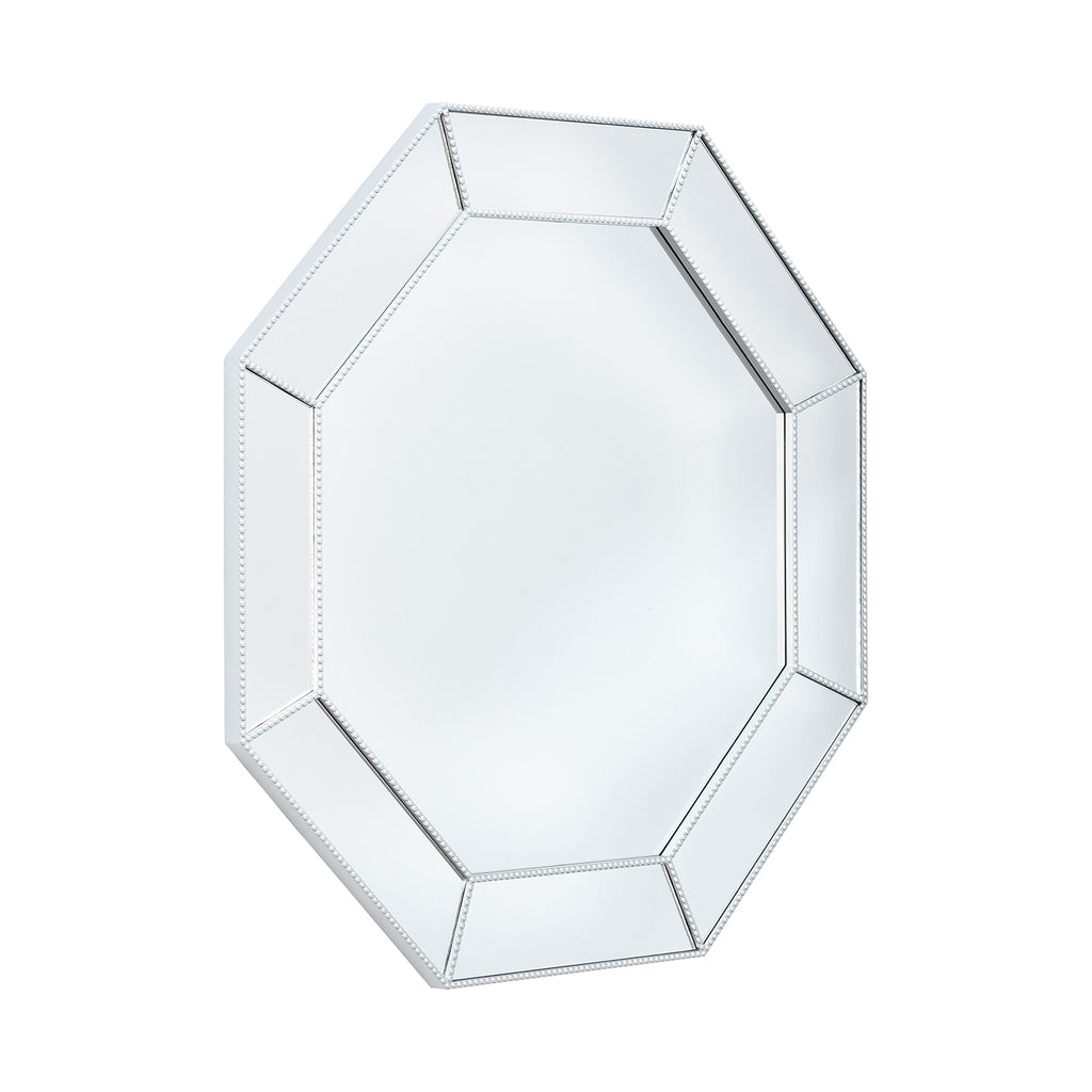 Honeycomb Hexagonal Decorative Mirror (Silver)